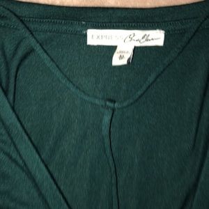 Limited Green soft long shirt